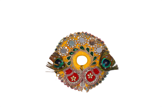 Elegant Handmade Krishna Dress Set – Designer Stone Work Poshak for Laddu Gopal / Bal Gopal RK STORE