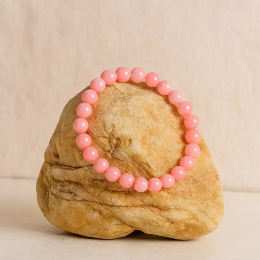 Rose Quartz Love Attraction Bracelet – Heart Chakra Opener for Unconditional Love, Self‑Love.