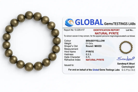 Raw Pyrite Money Magnet Bracelet Limited Edition