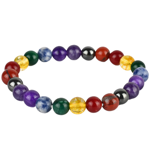 7 chakra bracelet, chakra healing bracelet, energy balancing bracelet